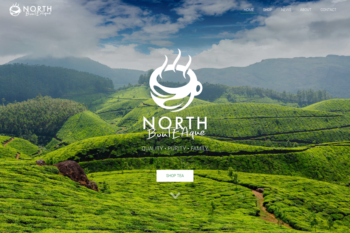 Organic Fair Trade Tea Website